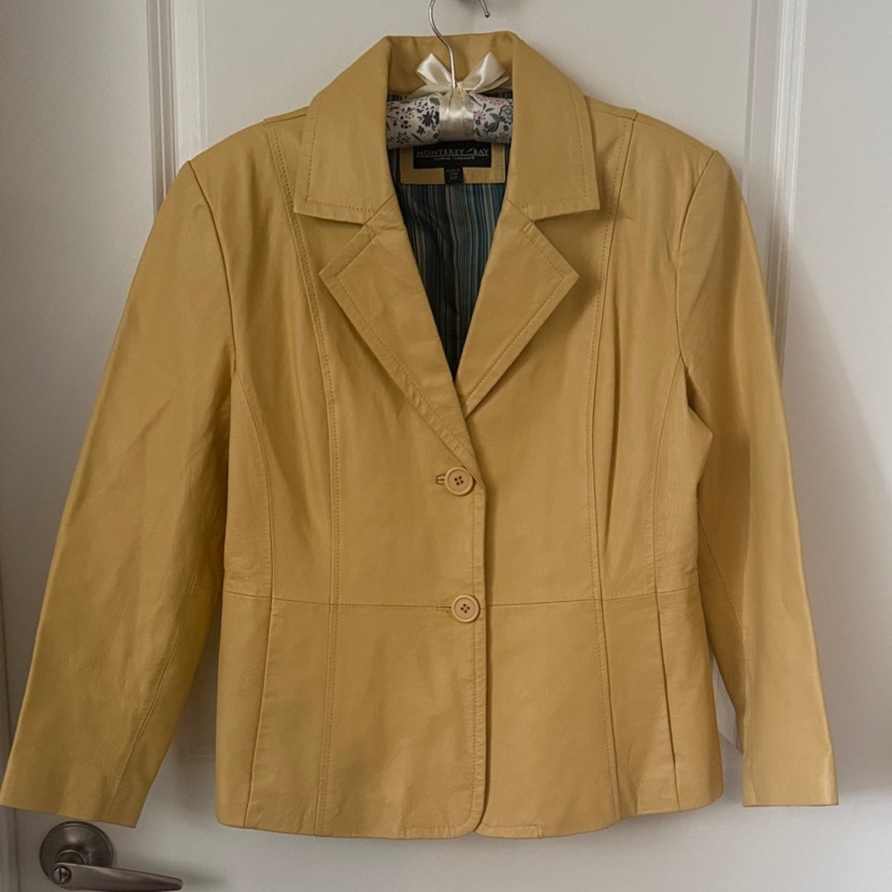 Bernardo Women's Yellow Blazer